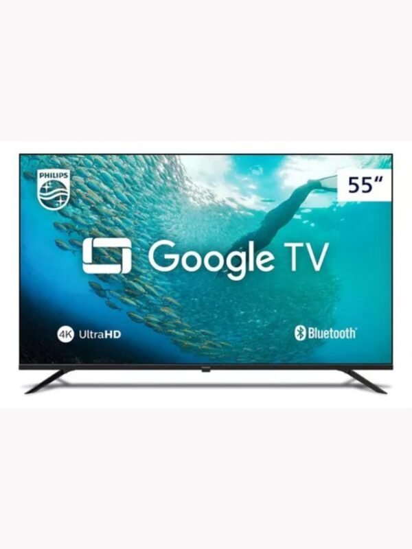 Smart Tv Philips 55 4k 55pug7019 Google Tv Comando De Voz | Parcelamento sem juros